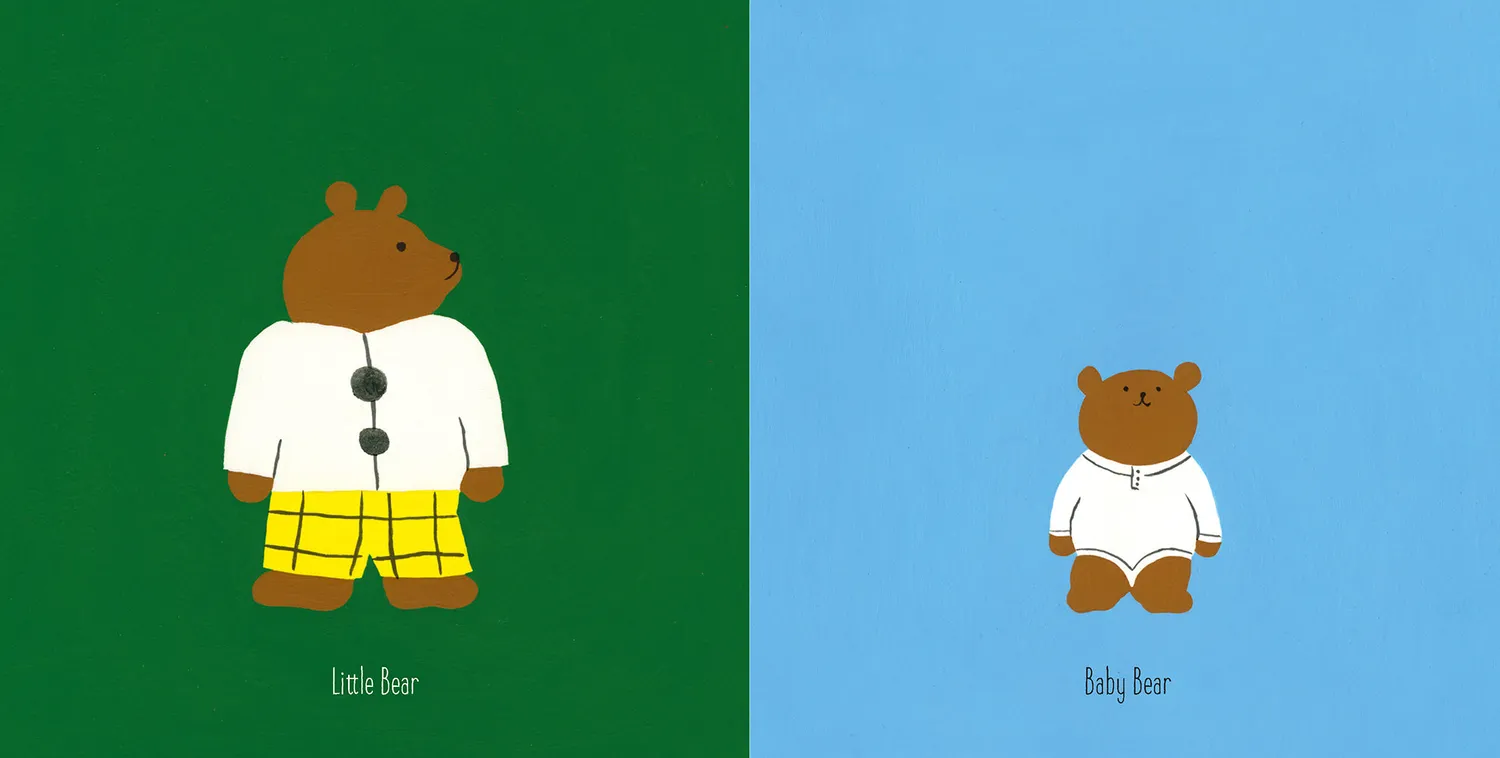 Abrams Little Bear Baby Bear pekebook småbarn
