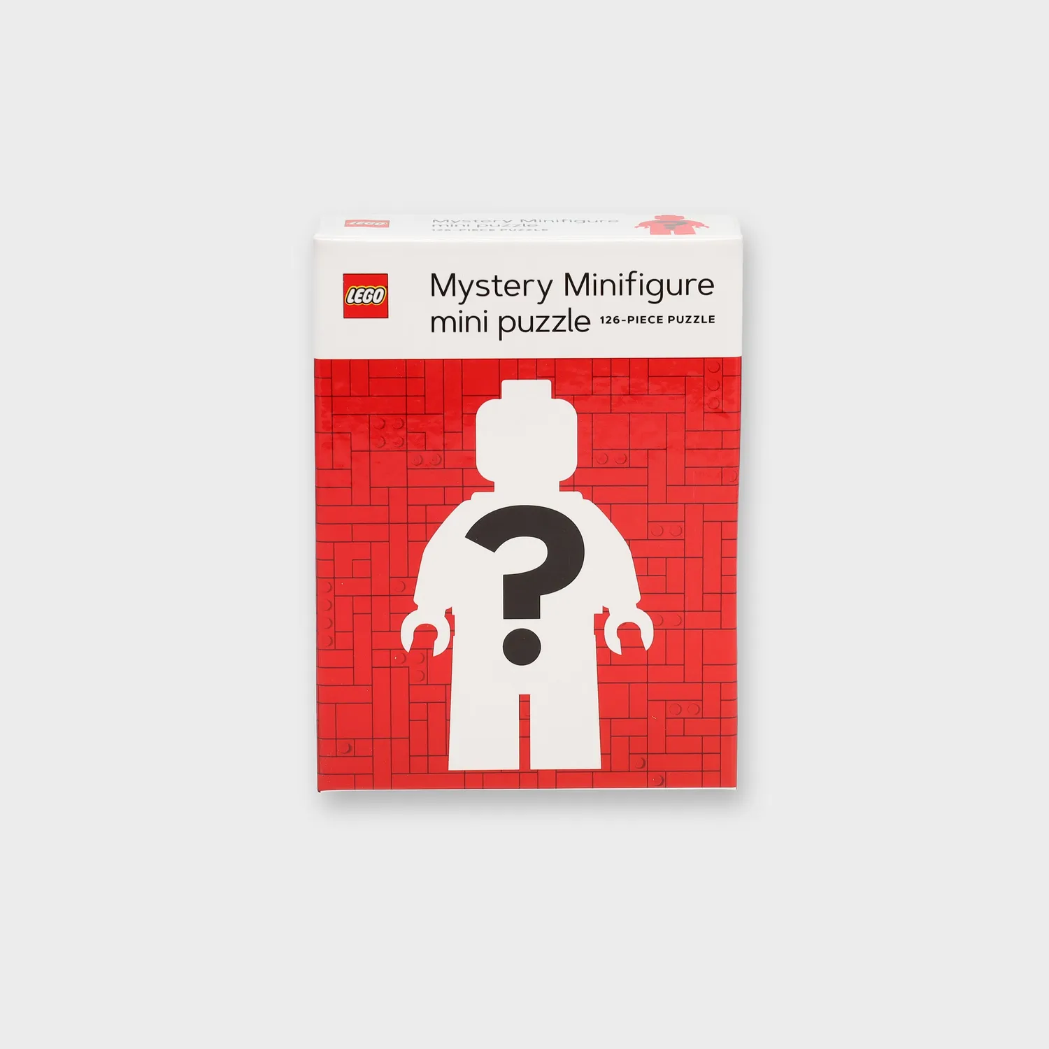 LEGO Mystery Minifigure puslespill rød utgave 12-pakning
