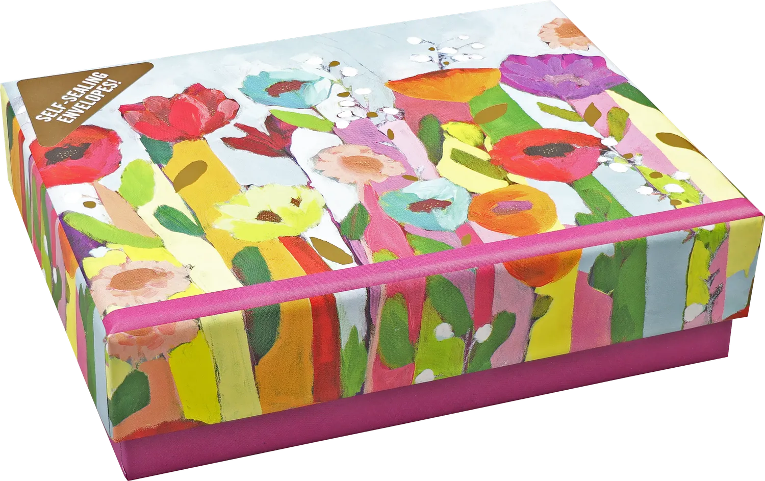 Peter Pauper Press Brilliant Floral notatkort 14-pakn blomst