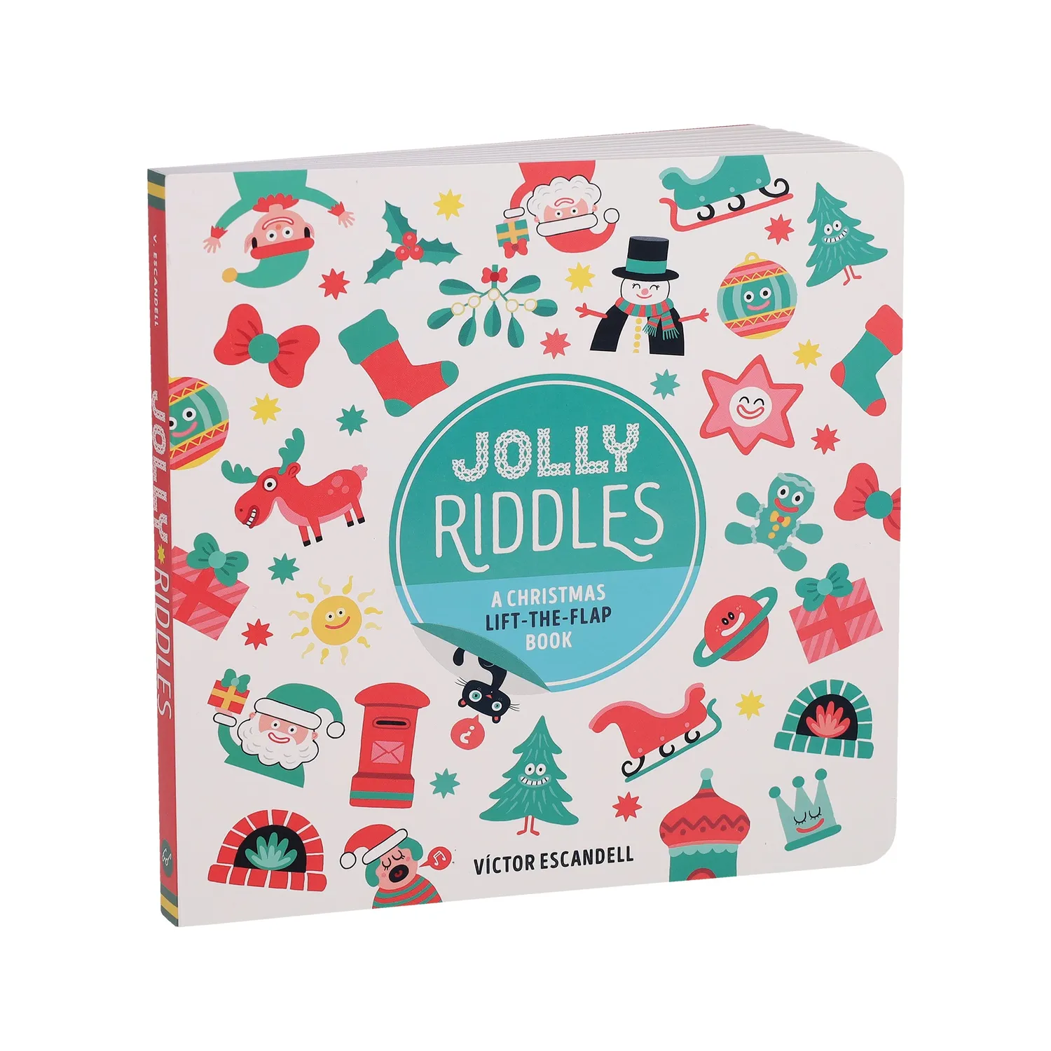 Chronicle Books Jolly Riddles klaffebok julebok