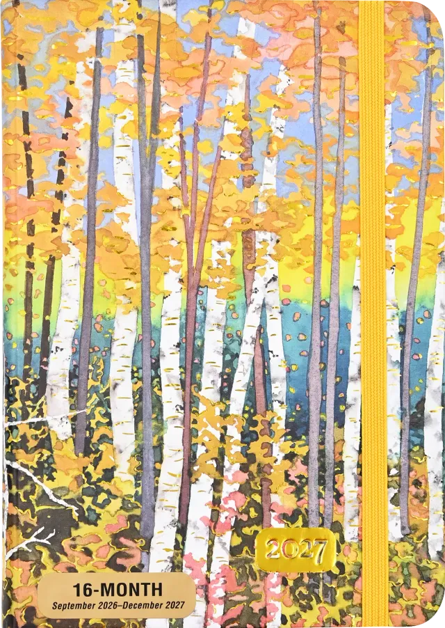 Peter Pauper Press Aspen Forest ukeplanlegger 2027 skog