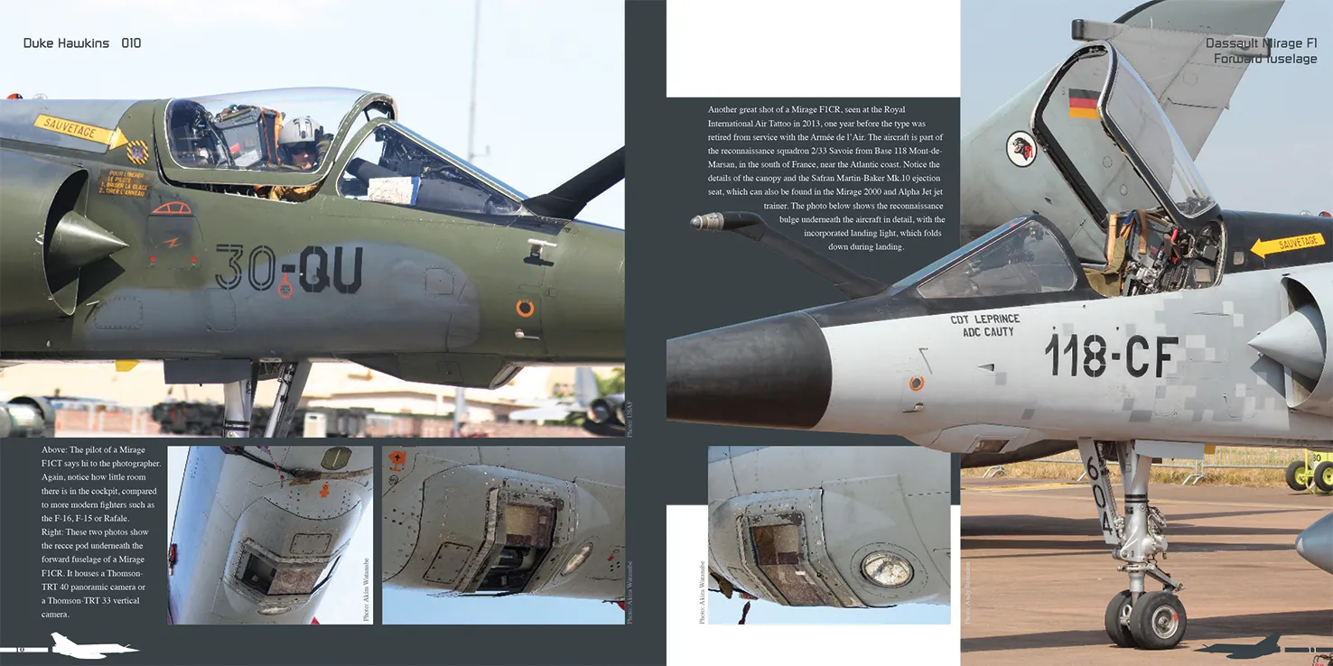 Duke Hawkins Mirage F1 bok 84 sider
