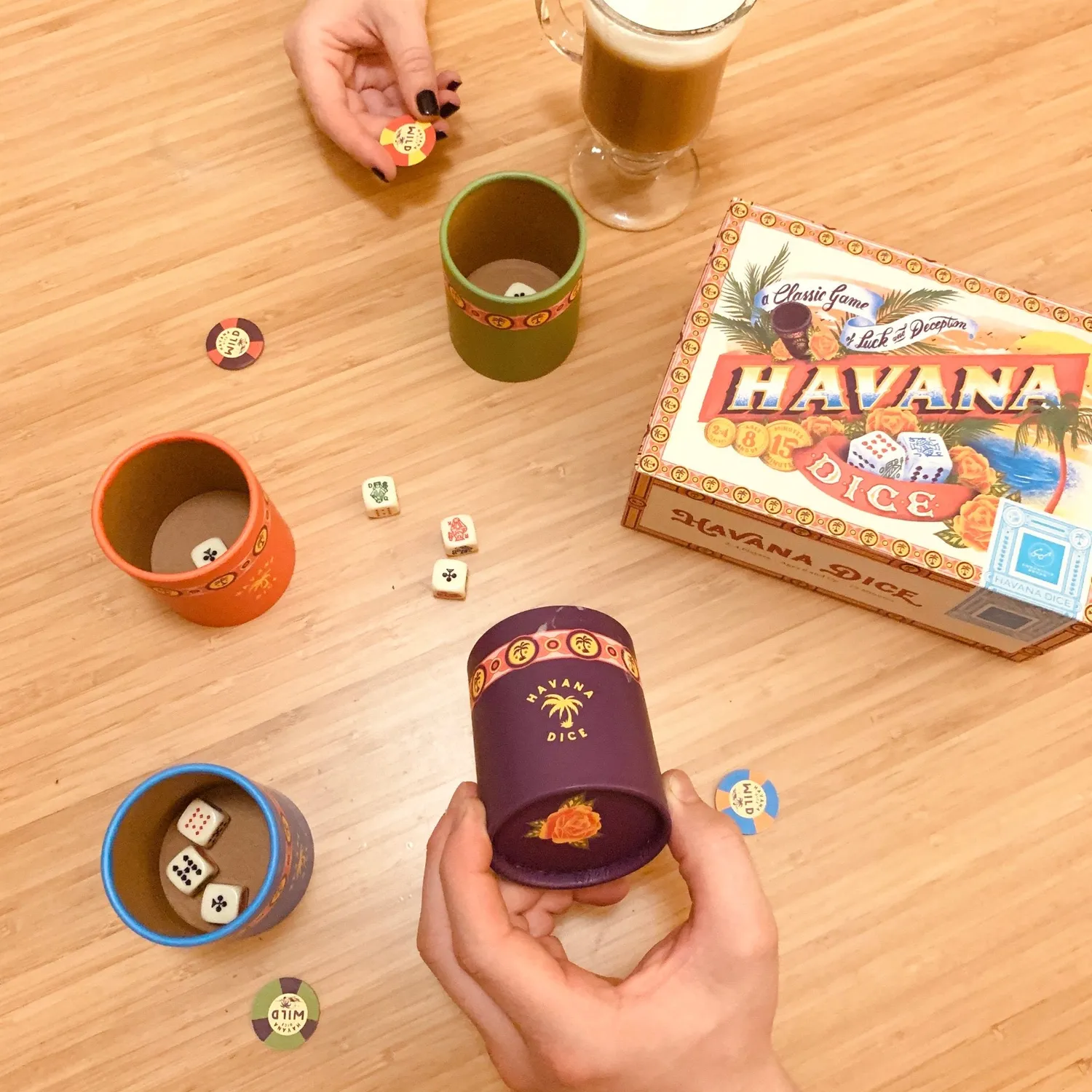 Abrams and Chronicle Havana Dice terningspill 2-4 spillere bløff