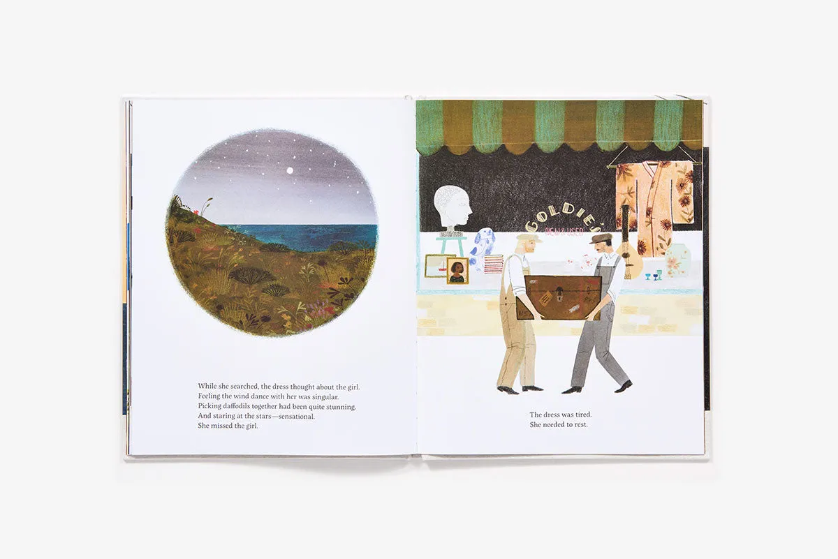 Abrams The Dress and the Girl bildebok innbundet 3–7 år