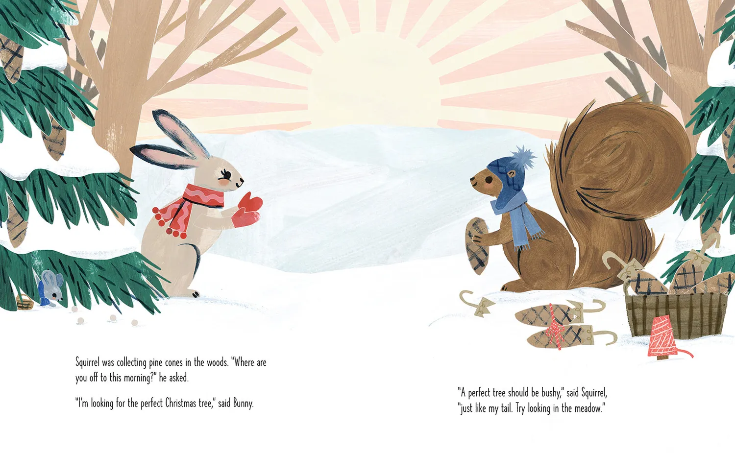Abrams and Chronicle The Perfect Tree bildebok innbundet jul