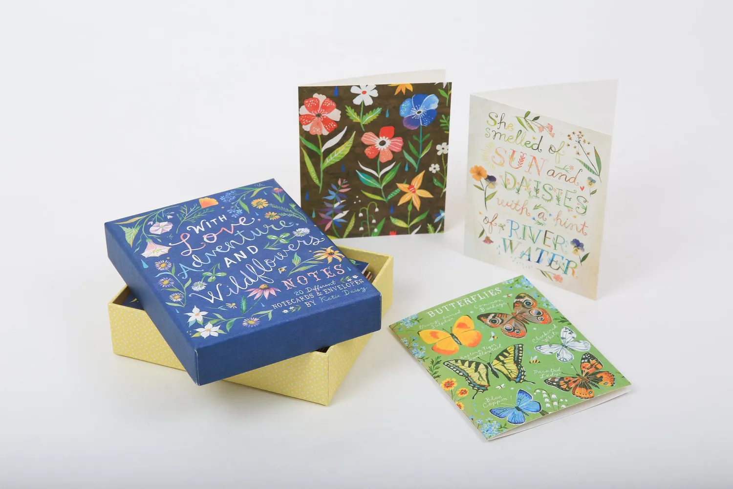 Abrams and Chronicle Wildflowers Notes kortsett 20 notatkort blomster