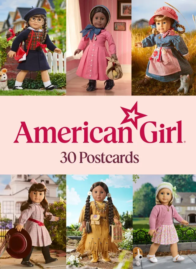 Abrams American Girl 30 Postcards postkortbok 30 stk
