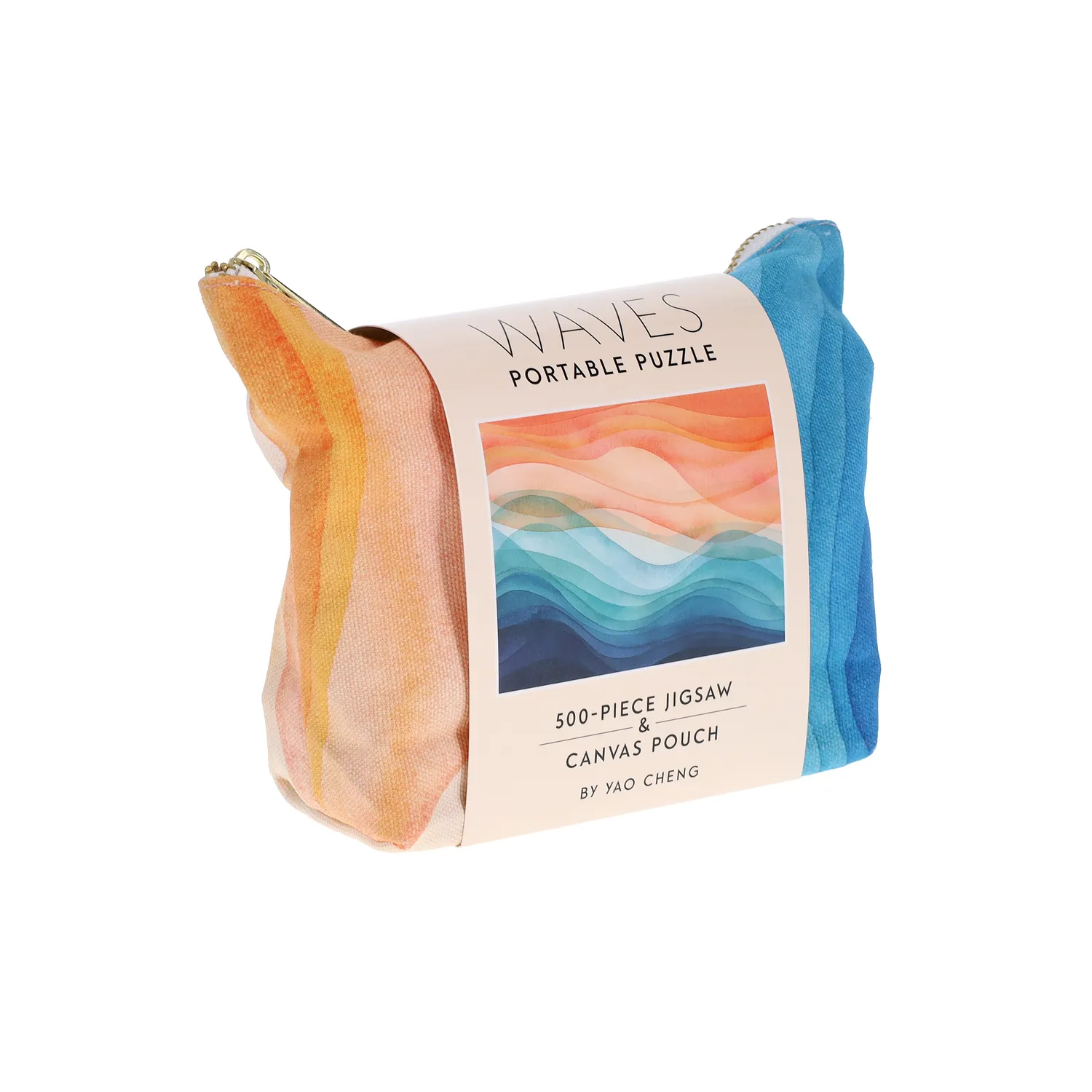 Chronicle Waves puslespill 500 brikker canvas-pose strand