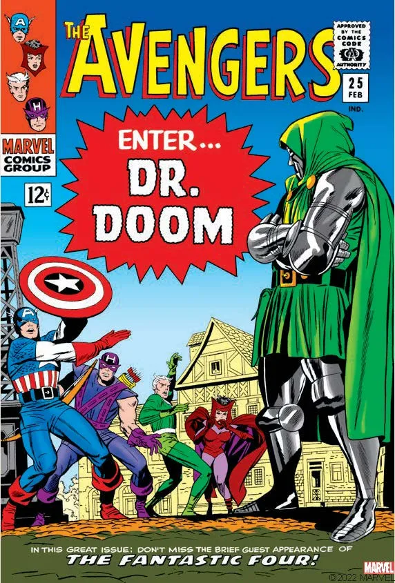 Marvel The Avengers 100 postkortbok samleboks tegneserie