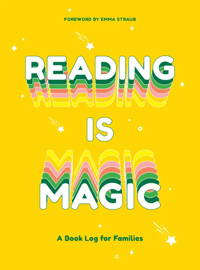 Reading Is Magic leselogg journal familie minnebok