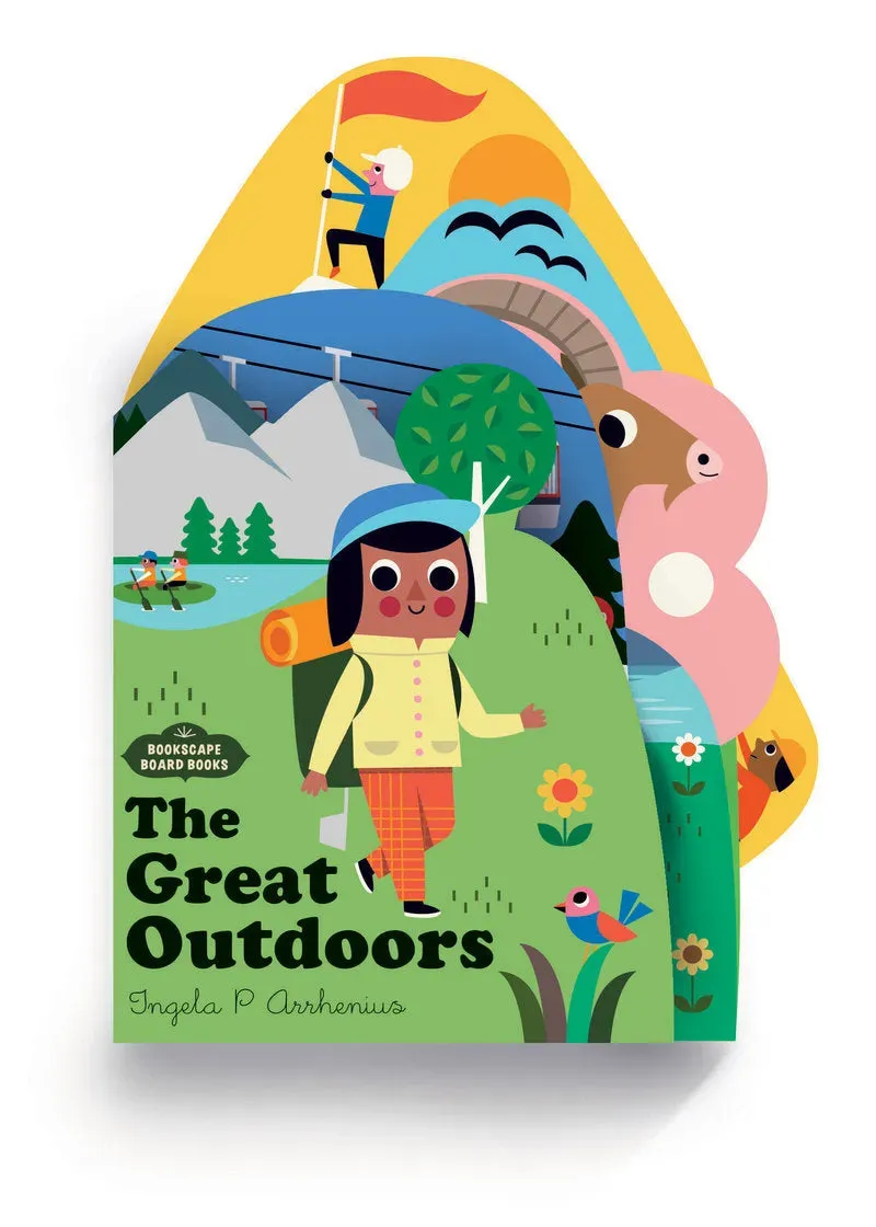 Abrams and Chronicle Bookscape The Great Outdoors pappbok småbarn
