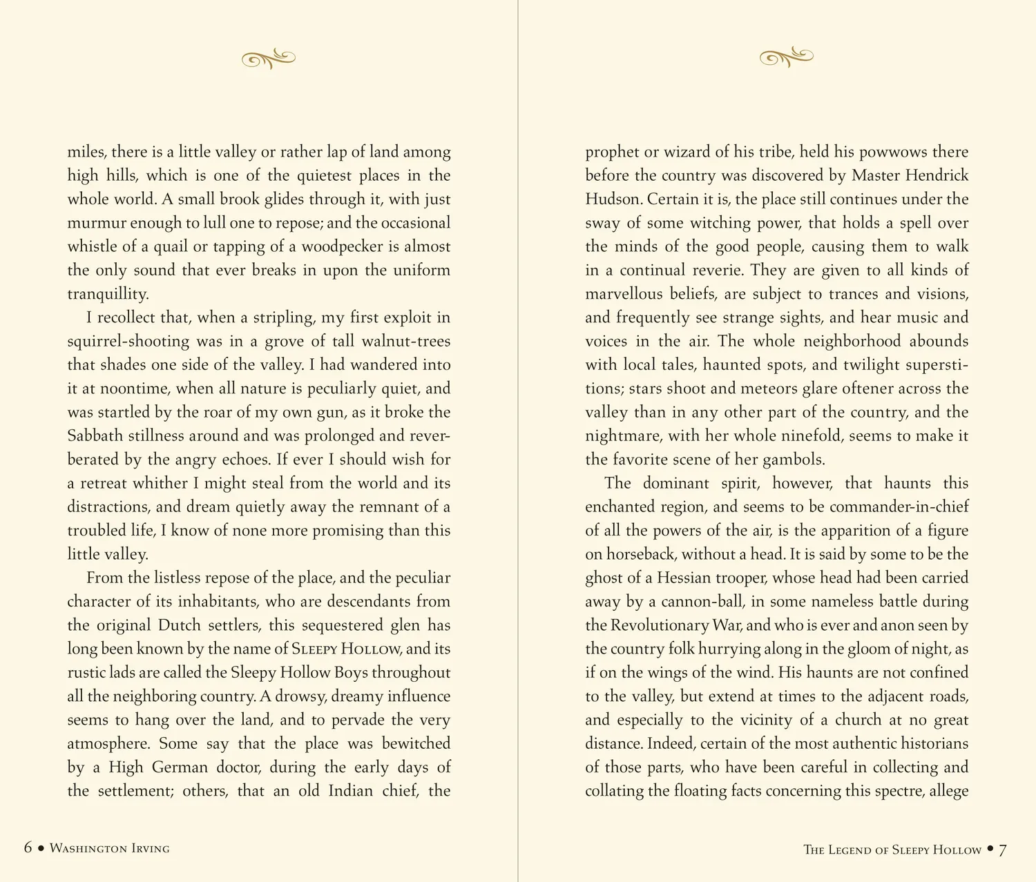 Peter Pauper Press The Legend of Sleepy Hollow gavebok innbundet