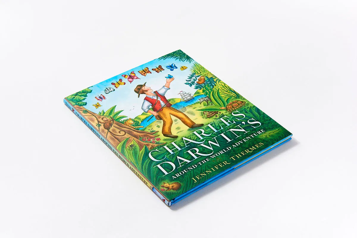 Abrams Charles Darwin's Around-the-World Adventure bildebok
