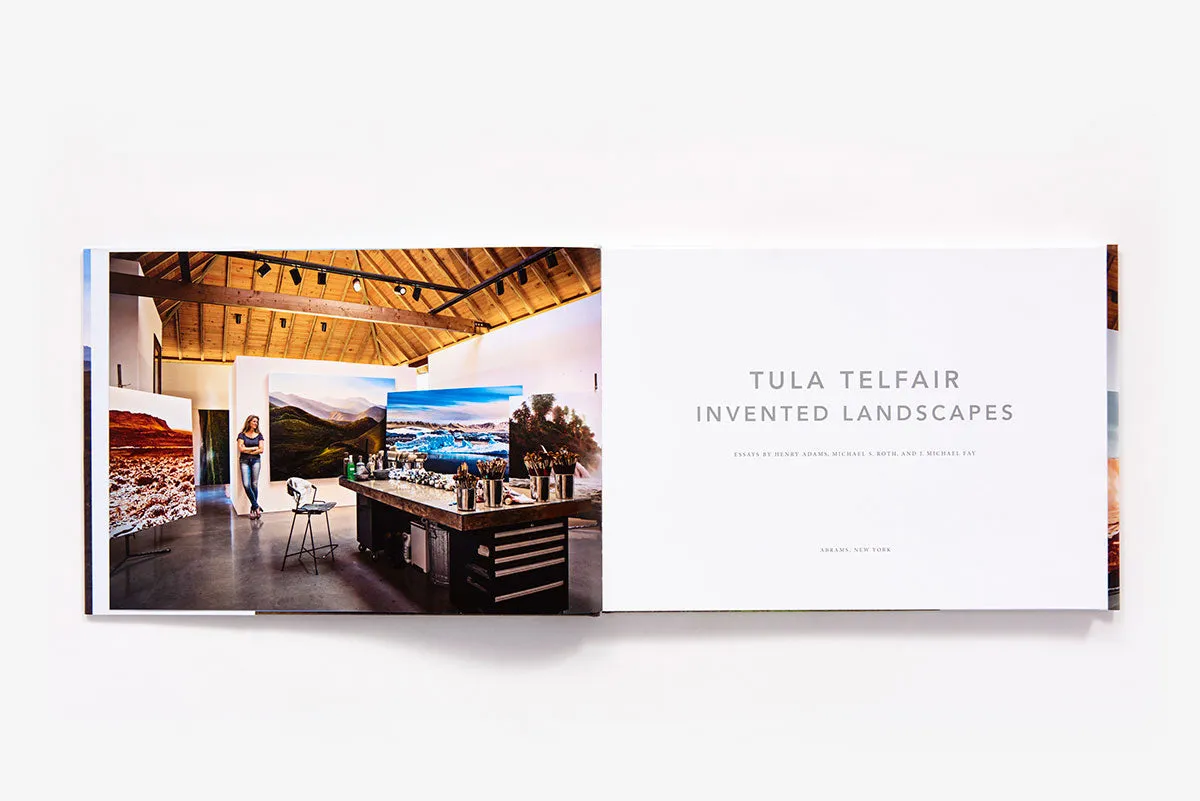 Abrams and Chronicle Tula Telfair Invented Landscapes innbundet kunstbok