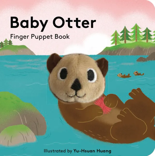 Chronicle Books Baby Otter fingerdukke barnebok