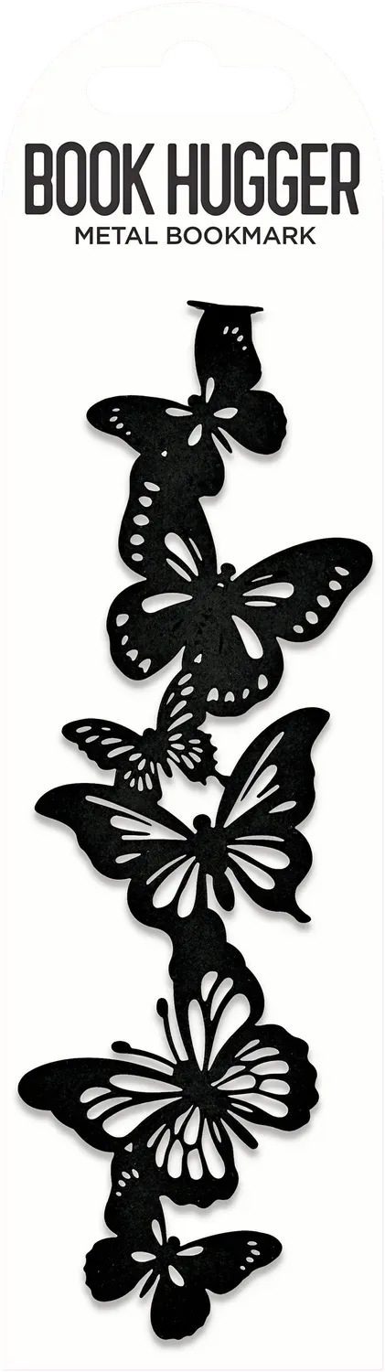 Peter Pauper Press Butterflies bokmerke metall hengende
