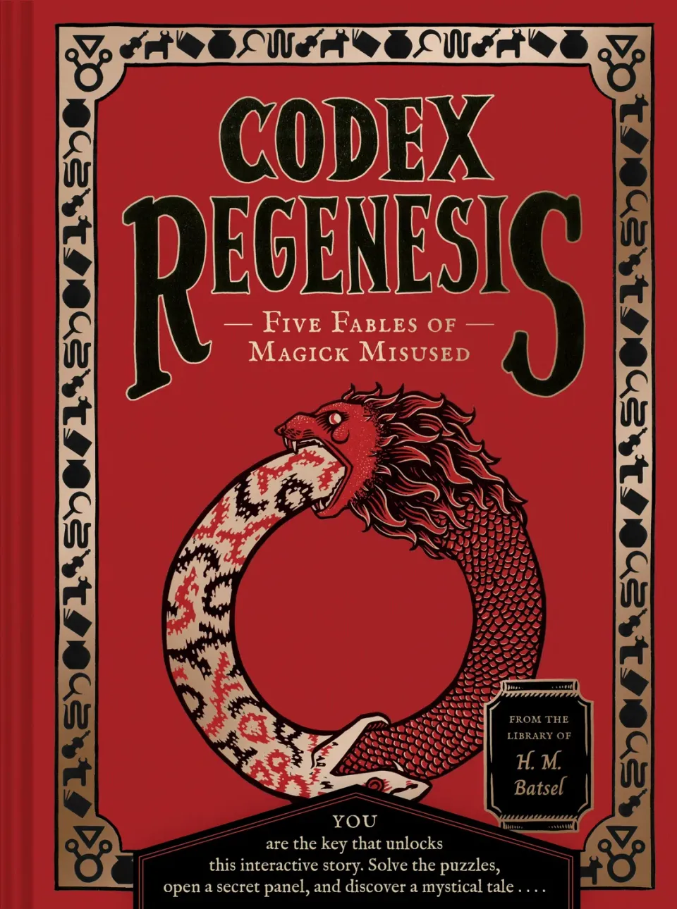 Chronicle Books Codex Regenesis Five Fables interaktiv bok innbundet