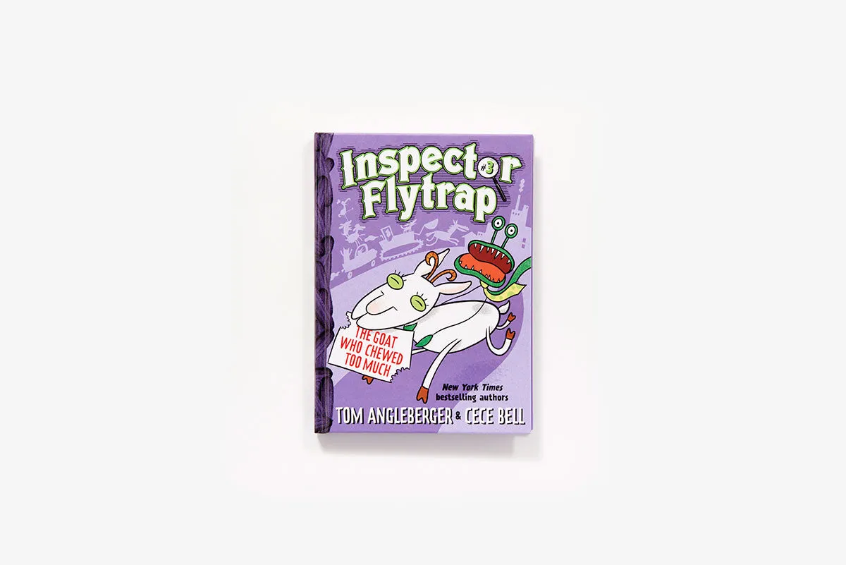 Inspector Flytrap The Goat Who Chewed Too Much barnebok innbundet