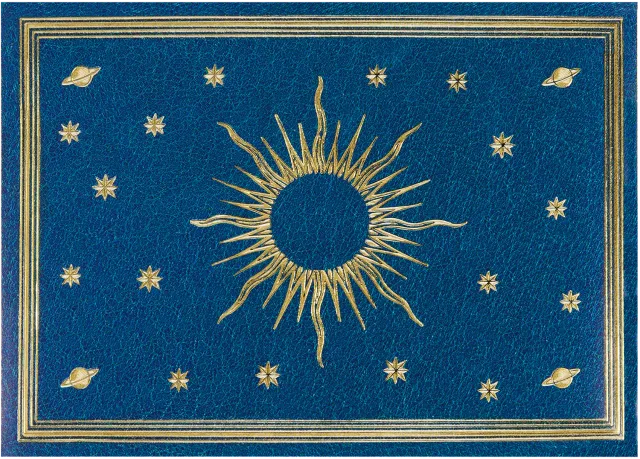 Peter Pauper Press Celestial Note Cards kortsett 14 kort