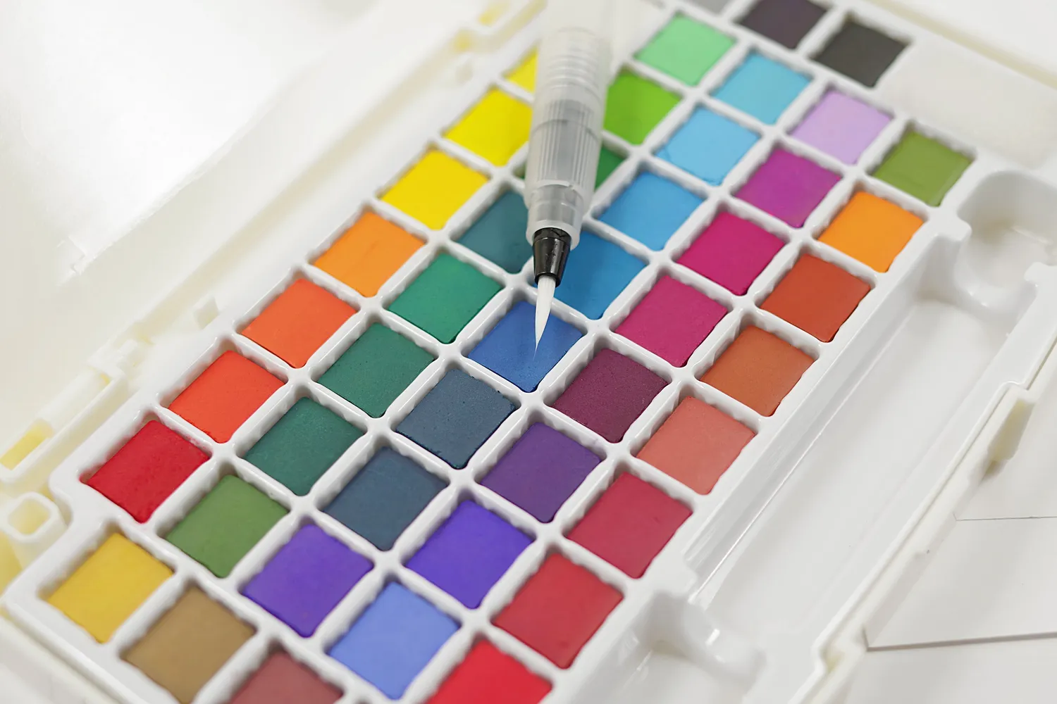 Peter Pauper Press Studio Series Watercolor Field Kit akvarellsett 48