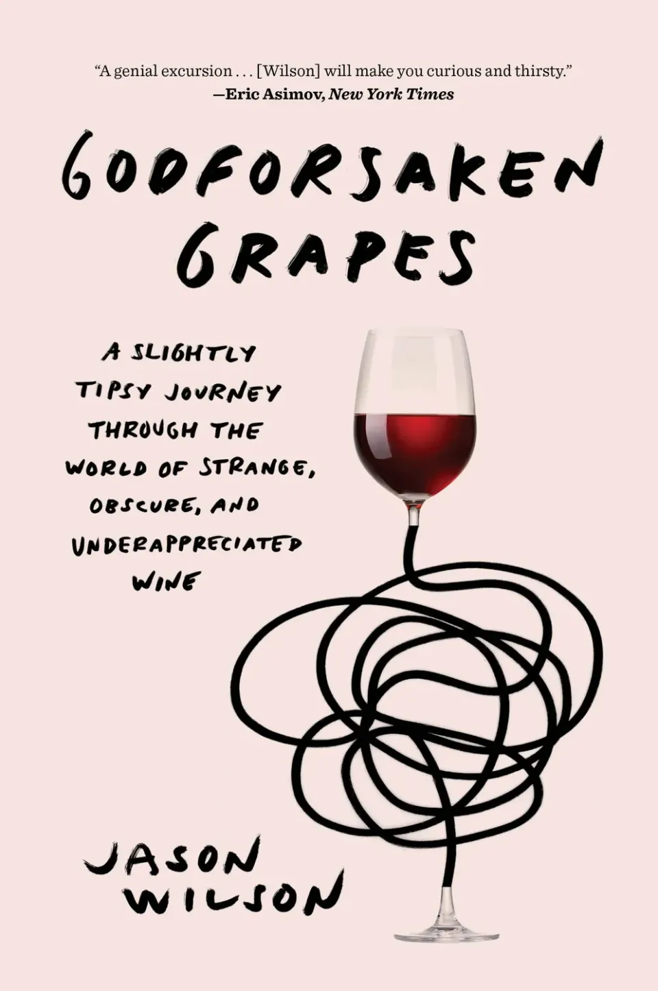 Abrams and Chronicle Godforsaken Grapes vinbok pocket reise
