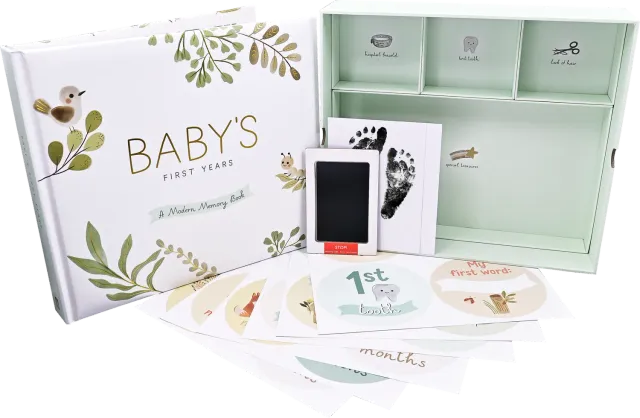 Peter Pauper Press Baby's First Years minnebok eske