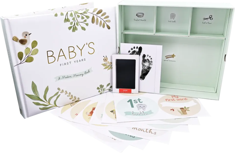 Peter Pauper Press Baby's First Years minnebok eske