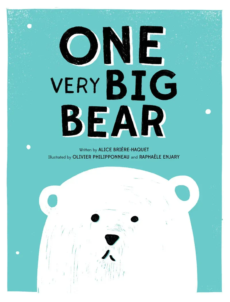 Abrams One Very Big Bear bildebok innbundet tellebok