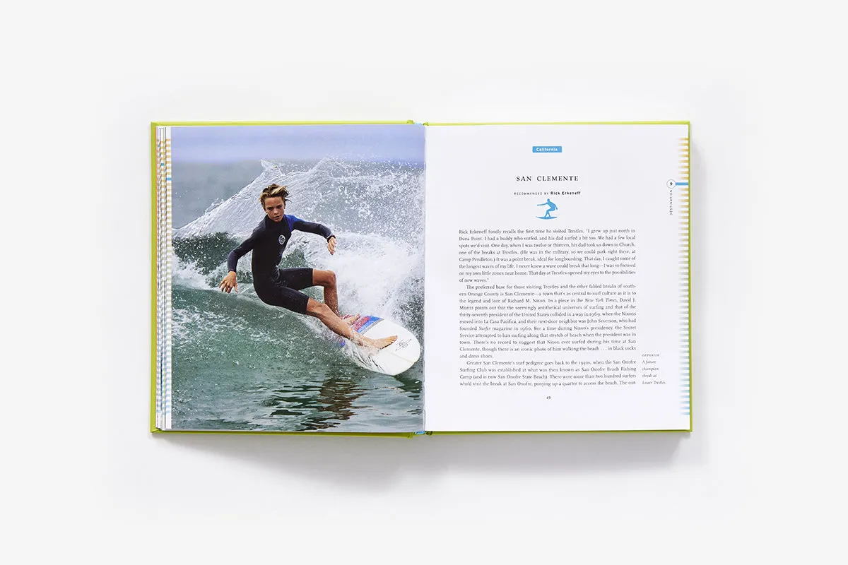 Abrams Fifty Places to Surf Before You Die innbundet surfebok