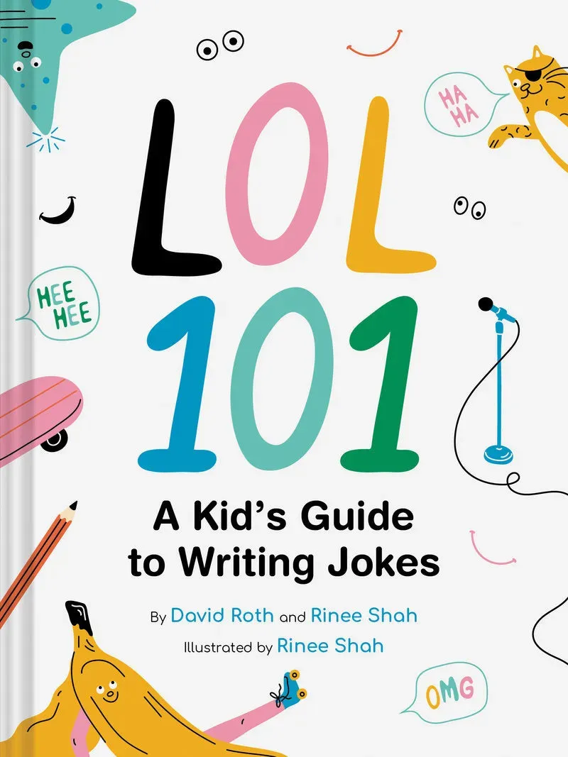 LOL 101 vitsebok for barn innbundet 7–10 år