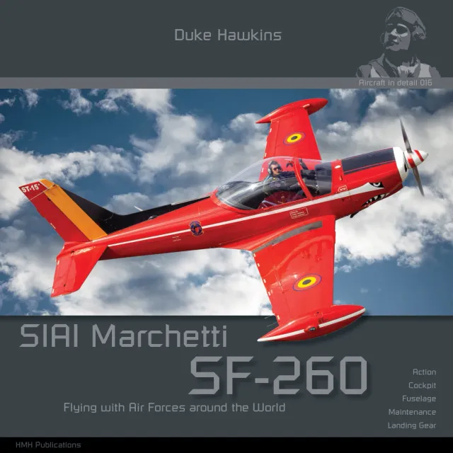 Duke Hawkins Marchetti SF.260 bok walkaround