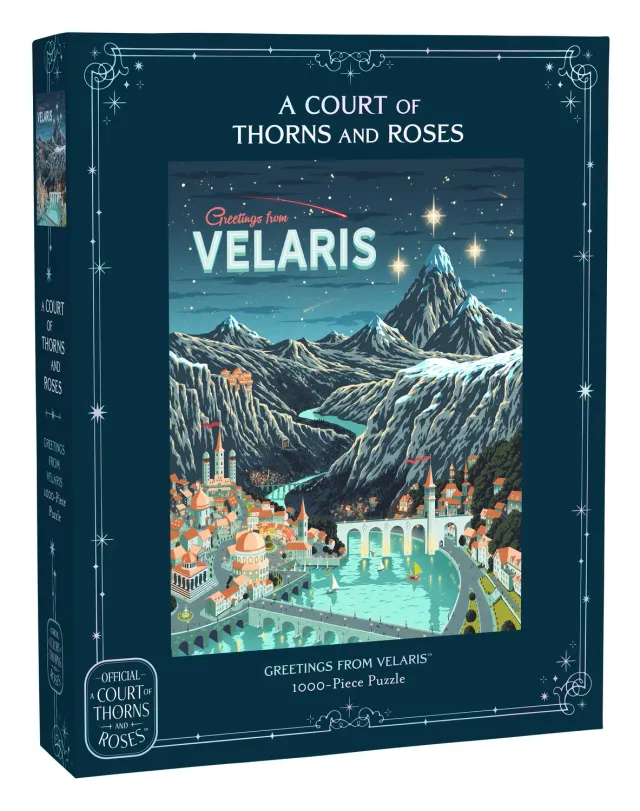 Sarah J. Maas Velaris puslespill 1000 brikker ACOTAR