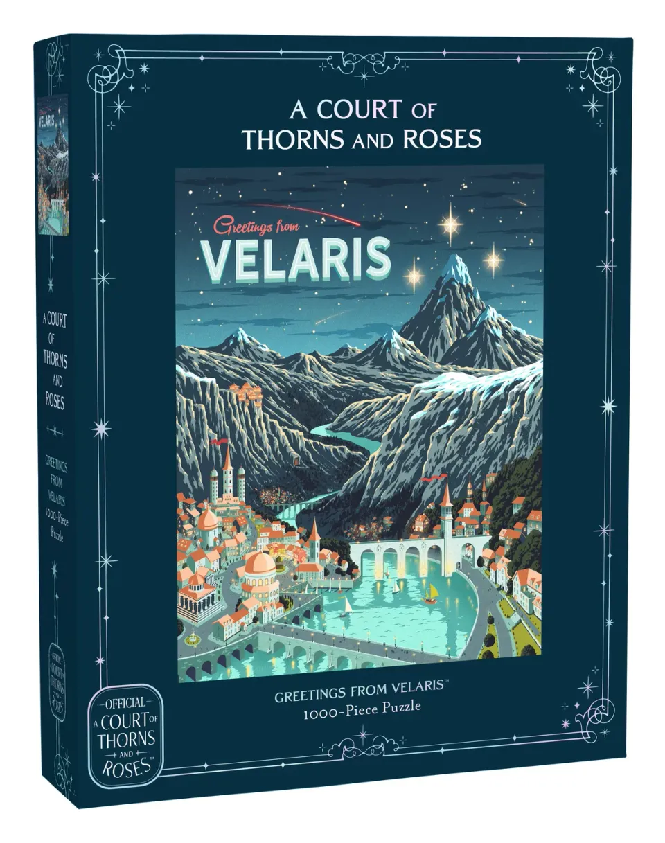 Sarah J. Maas Velaris puslespill 1000 brikker ACOTAR