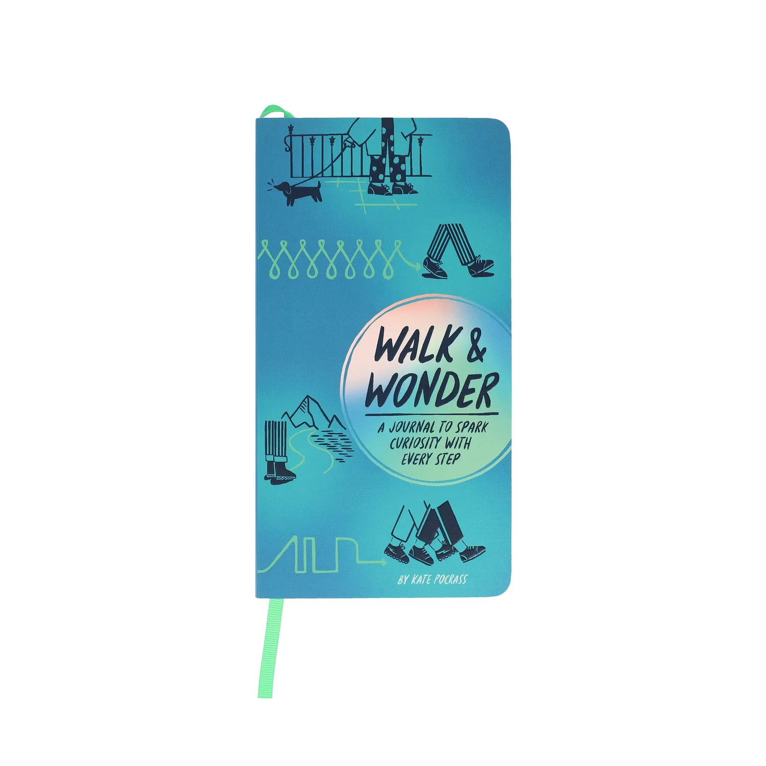 Abrams Chronicle Books Walk & Wonder dagbok udatert tur