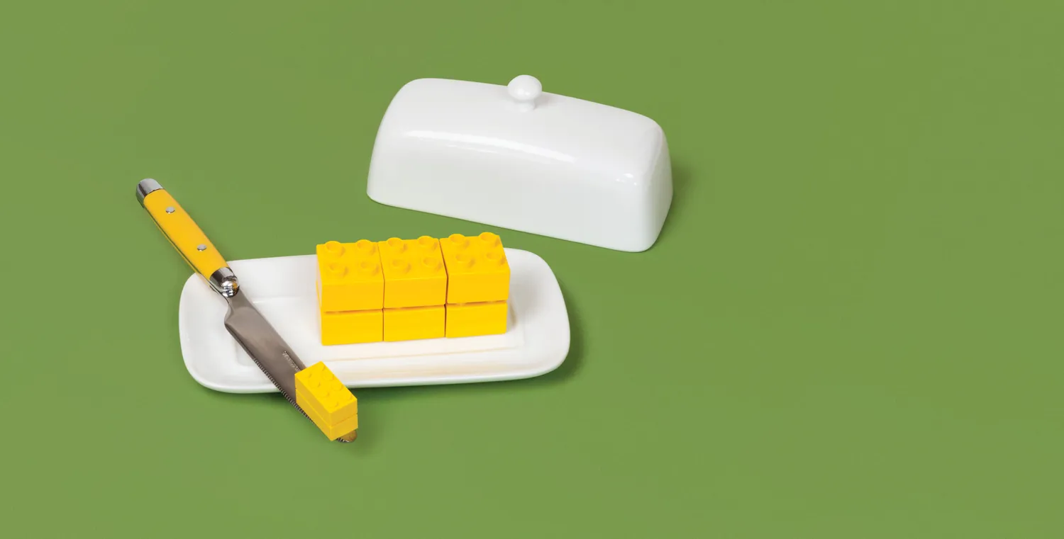 LEGO Still Life with Bricks postkortbok 100 postkort