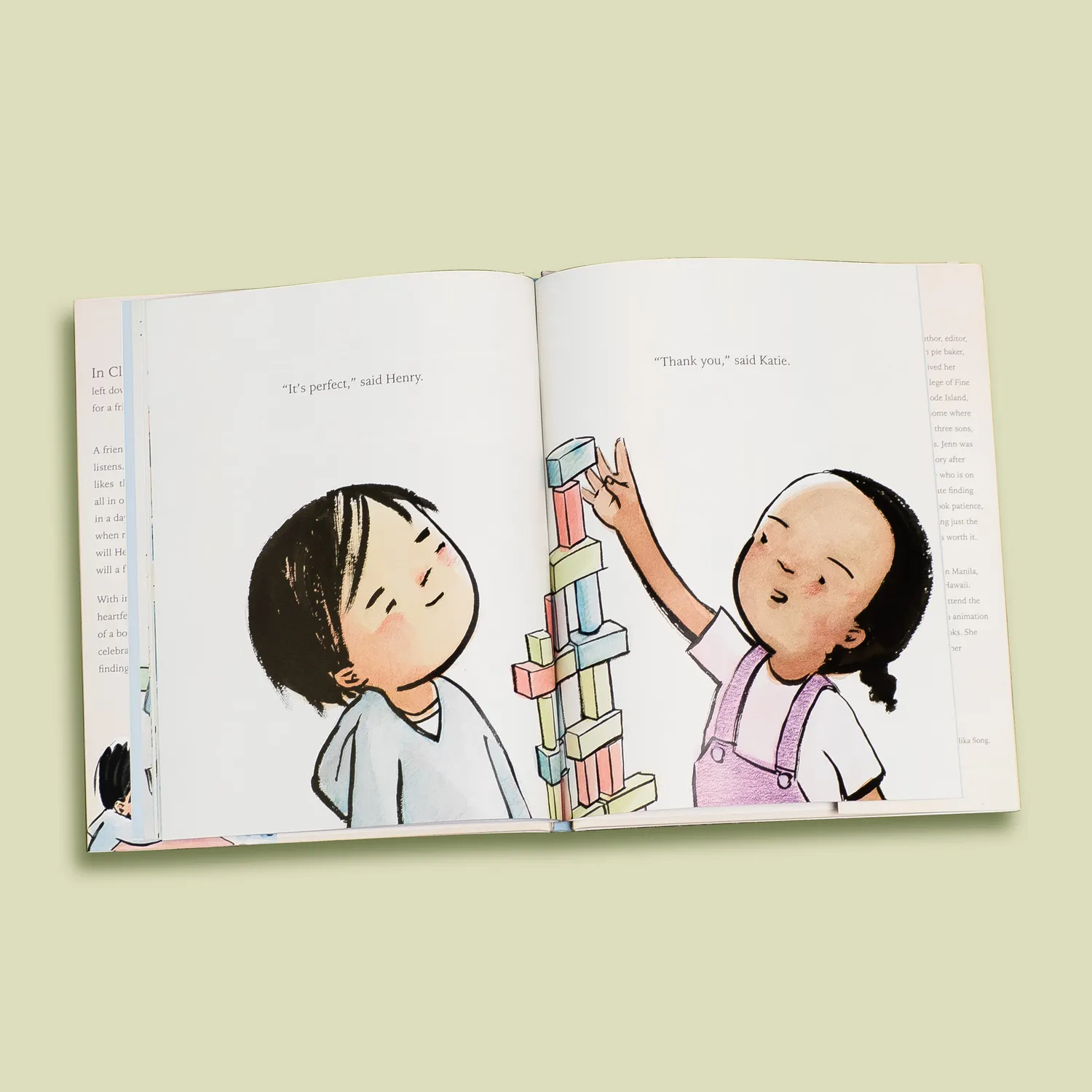 Abrams A Friend for Henry innbundet bildebok autisme