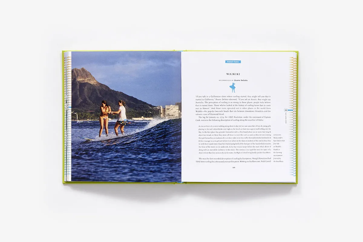 Abrams Fifty Places to Surf Before You Die innbundet surfebok
