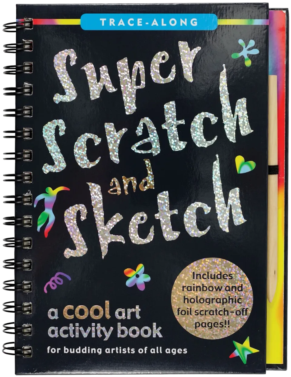 Peter Pauper Press Super Scratch and Sketch skrapebok