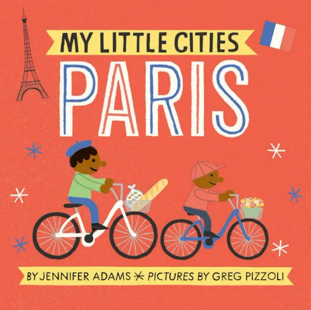 Abrams and Chronicle My Little Cities Paris pappbok barn
