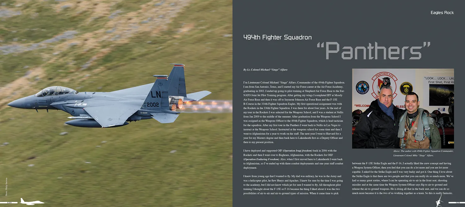 Duke Hawkins Eagles Rock bok innbundet F-15 172 sider