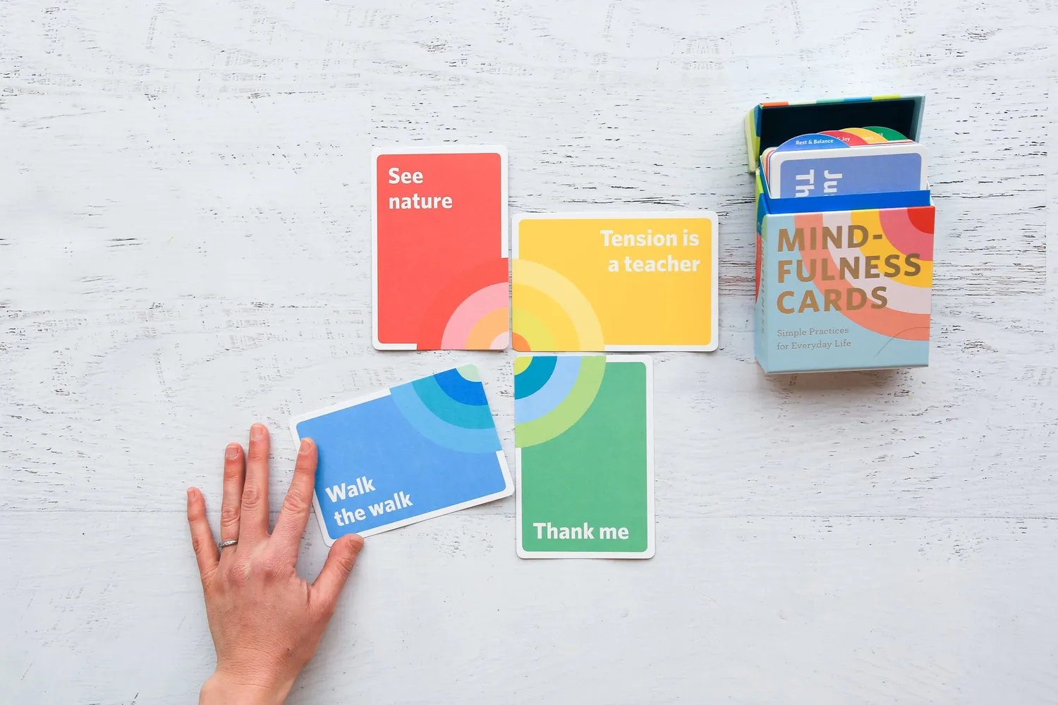 Chronicle Mindfulness Cards kortstokk 50 øvelser