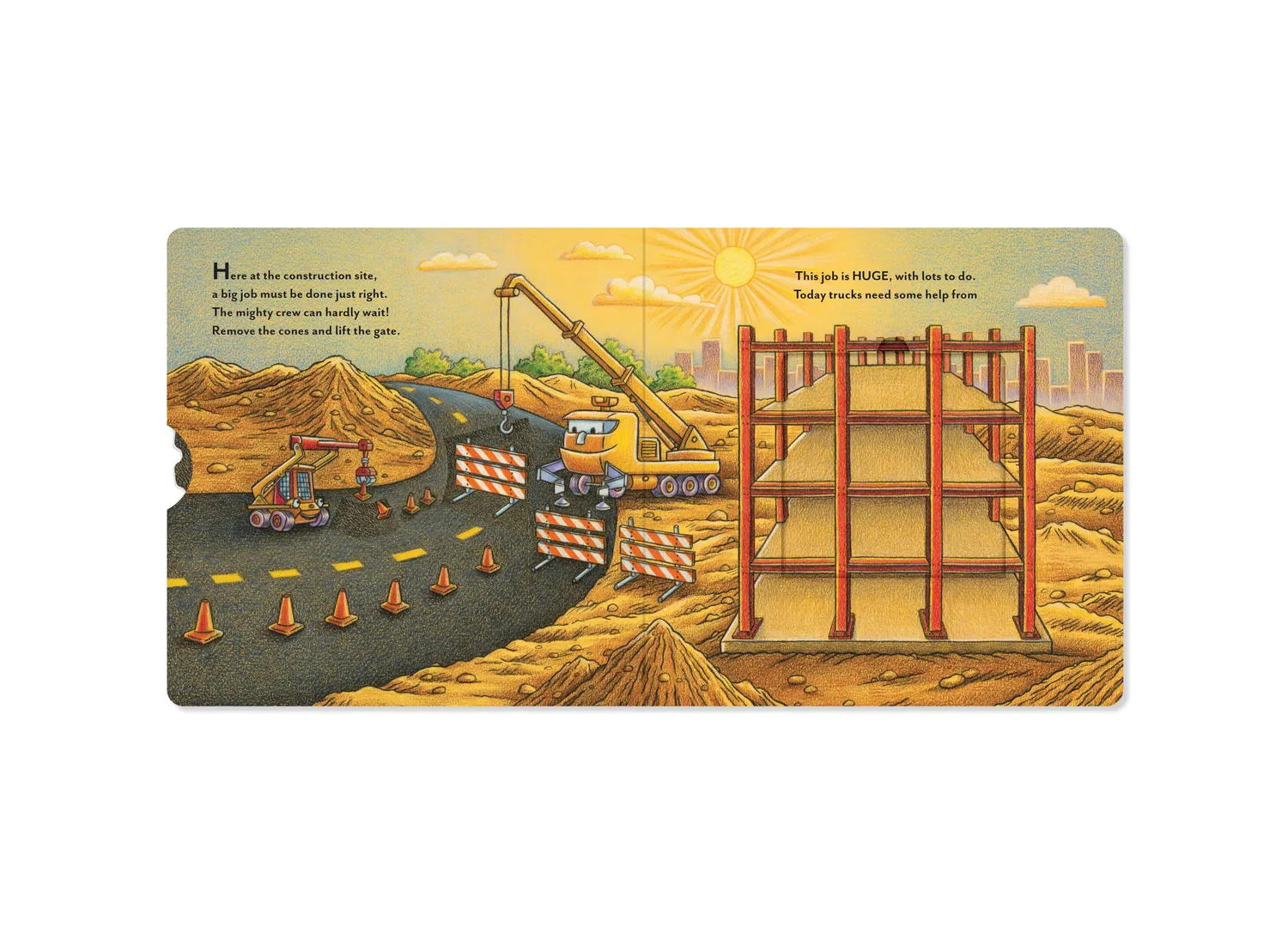 Abrams Chronicle Goodnight Construction Site Crew Needs You lydbok interaktiv