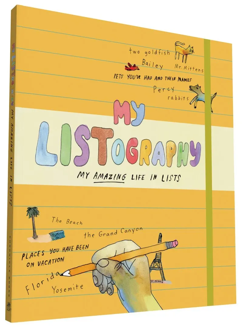 Chronicle Books Listography My Amazing Life dagbok