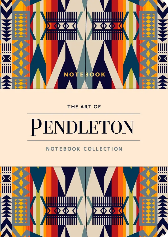Chronicle Books Art of Pendleton notatbok 3-pakning linjert