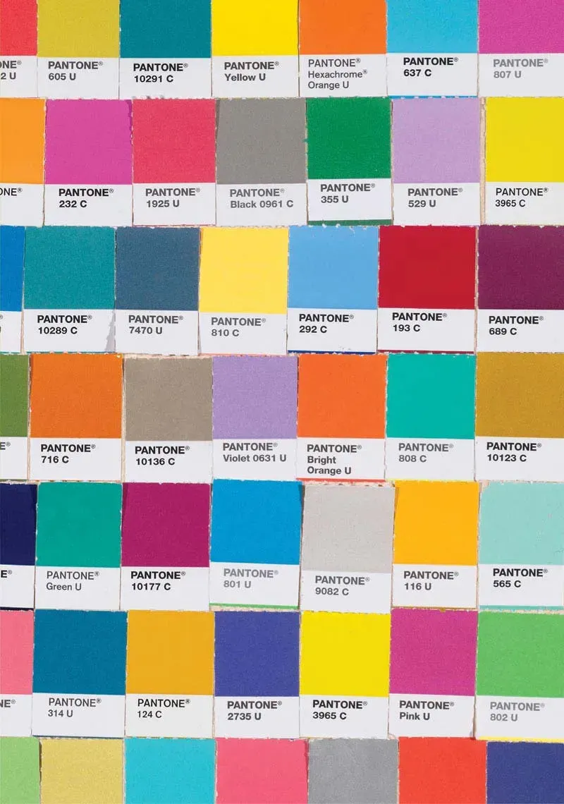 Chronicle Pantone Multicolor Journal notatbok farger