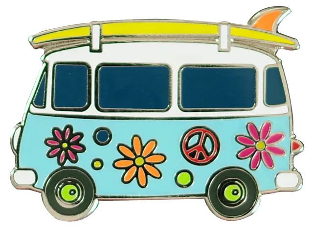 Peter Pauper Press Microbus Bus emaljepin hard emalje