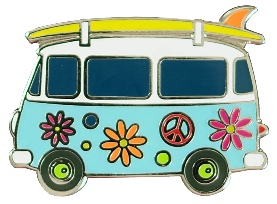 Peter Pauper Press Microbus Bus emaljepin hard emalje