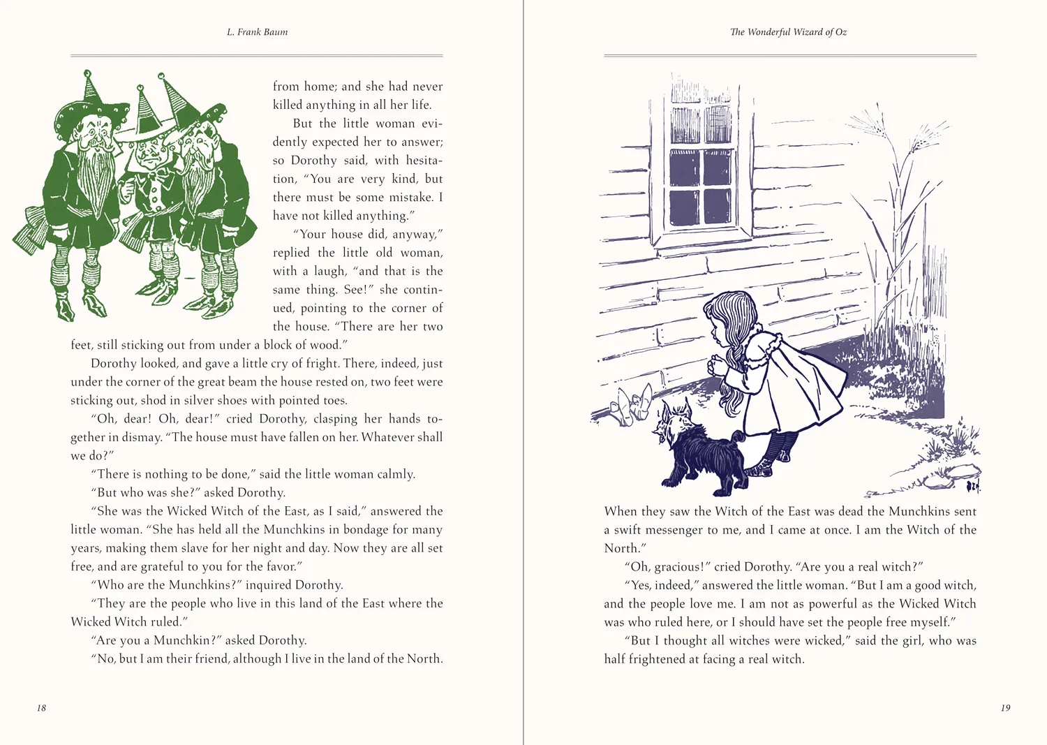 Peter Pauper Press Wizard of Oz gaveutgave innbundet 208 s