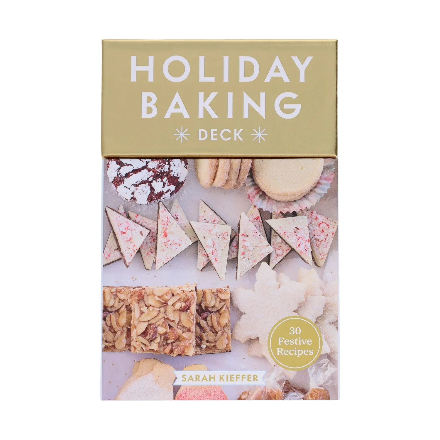 Chronicle Holiday Baking Deck oppskriftskort 30 juleoppskrifter