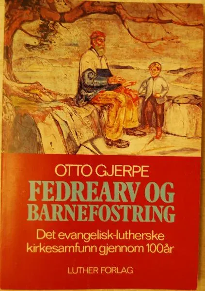 DELK-forlaget Fedrearv og barnefostring bok heftet historie